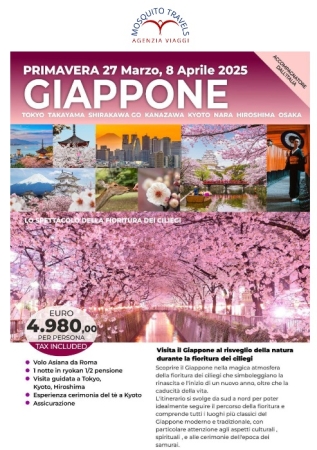 FIORITURA IN GIAPPONE 2025! 